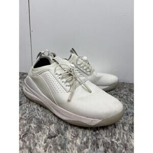 Clove Shoes Womens 7.5 Sneakers All White Nursing Pull Toggle Healthcare